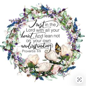Trust in the Lord 8x8